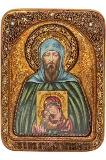 Икона Игорь благоверный князь писаная, арт ИРП-646