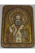 Икона Николай Чудотворец писаная, арт ИРП-657