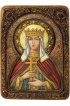 Икона Людмила Чешская писаная, арт ИРП-680