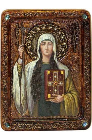 Икона Нина Грузинская писаная, арт ИРП-685