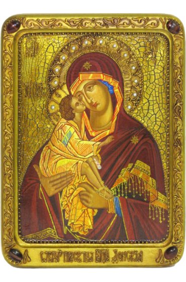 Икона Божья Матерь Донская писаная, арт ИРП-698