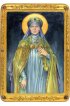 Икона Ангелина Сербская рукописная, арт ИРП-749