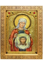 Икона Вероника Кровоточивая рукописная, арт ИРП-750