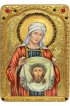 Икона Вероника Кровоточивая рукописная, арт ИРП-750