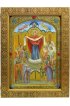 Икона Покров Пресвятой Богородицы рукописная, арт ИРП-757