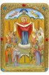 Икона Покров Пресвятой Богородицы рукописная, арт ИРП-757