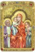 Икона Богородицы Трех Радостей рукописная, арт ИРП-886