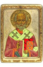 Икона Николай Чудотворец писаная, арт ИРП-933