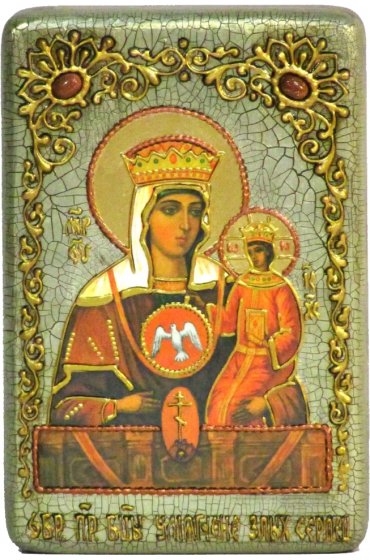 Икона Божья Матерь Умягчение злых сердец, арт ИРП-936