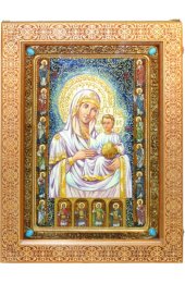 Икона Иерусалимская Божья Матерь рукописная, арт ИРП-968