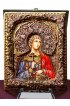 Икона Ангел Хранитель 32*25 см перегородчатая эмаль с уголками арт Ре-288
