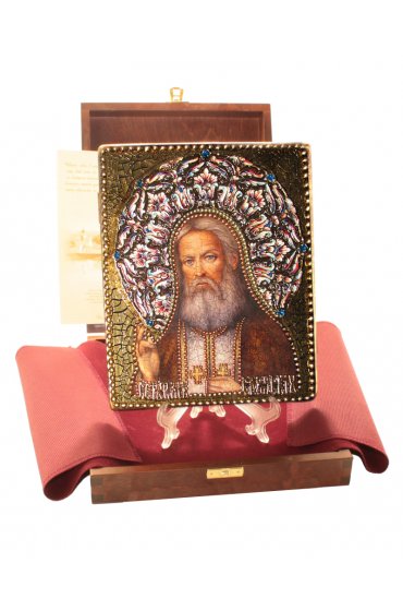 Икона Серафим Саровский (19*23 см), арт Ре-211