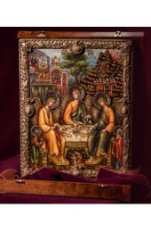 Икона Троица Ветхозаветная 50*40 см арт Ре-391