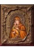Икона Владимирская Божья Матерь 40*32 см арт Ре-106