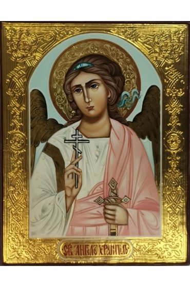 Икона Ангел Хранитель 10 на 13 рукописная, арт ИРГ-951
