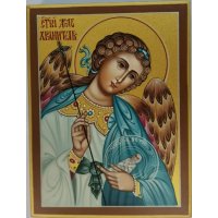 Икона Ангел Хранитель 10 на 13 рукописная, арт ИРГ-952