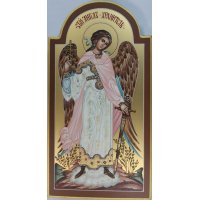 Икона Ангел Хранитель 13 на 24 рукописная, арт ИРГ-953