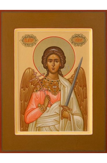 Икона Ангел Хранитель писаная, арт ИР-0157