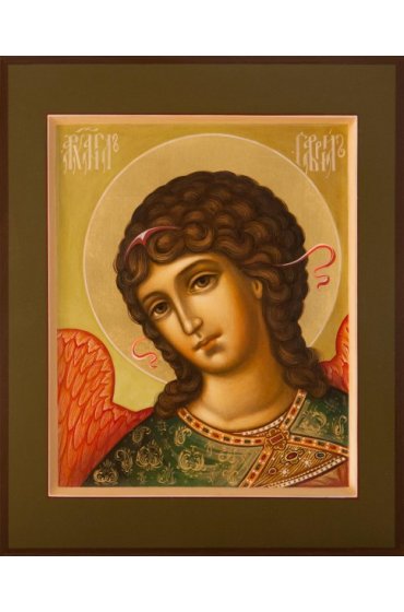 Икона Гавриил Архангел писаная, арт ИР-0191