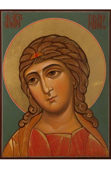 Икона Гавриил Архангел писаная, арт ИР-0259