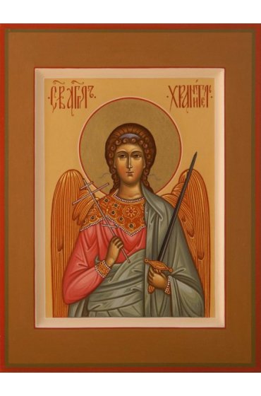 Икона Ангел Хранитель писаная, арт ИР-0263