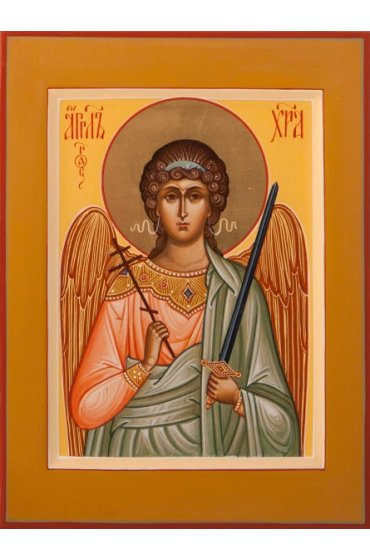 Икона Ангел Хранитель писаная, арт ИР-0462