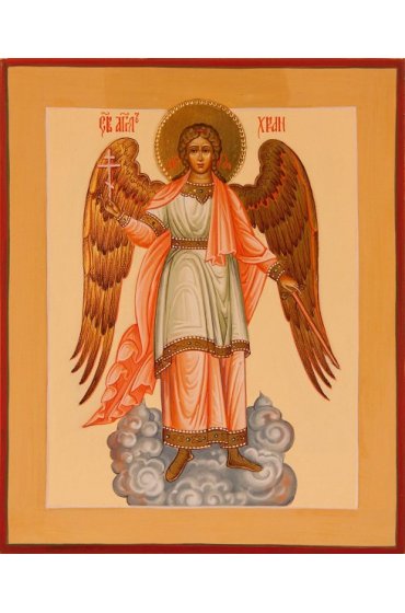 Икона Ангел Хранитель писаная, арт ИР-0613