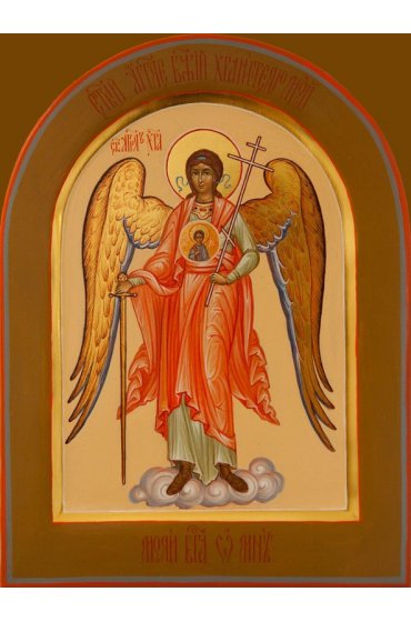Икона Ангел Хранитель писаная, арт ИР-0622