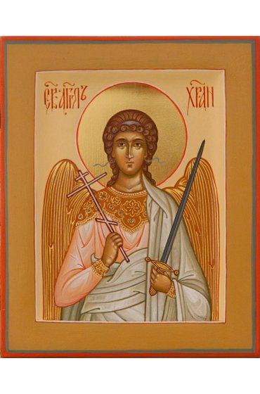 Икона Ангел Хранитель писаная, арт ИР-0625