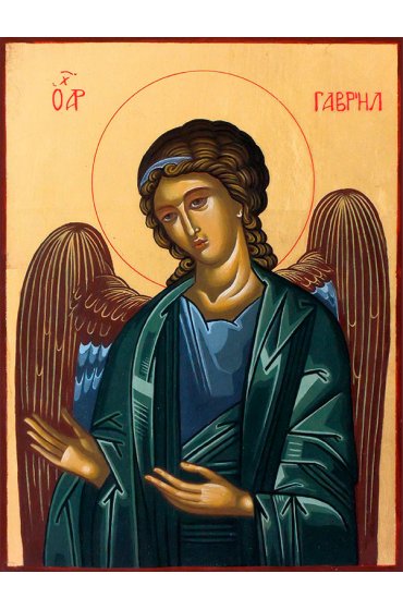 Икона Гавриил Архангел писаная, арт ИР-0657