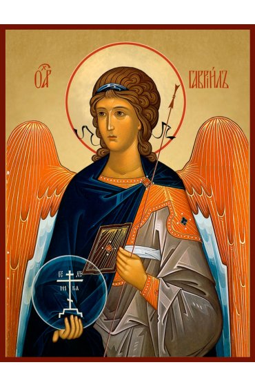 Икона Гавриил Архангел писаная, арт ИР-0658
