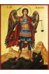 Икона Михаил Архангел писаная, арт ИР-0661