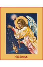 Икона Селафиил Архангел писаная, арт ИР-0679