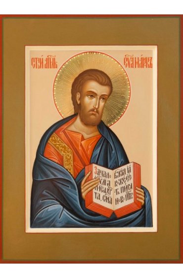 Икона Лука Апостол писаная, арт ИР-0083