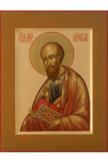 Икона Павел Апостол писаная, арт ИР-0304
