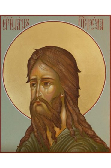 Икона Иоанн Креститель писаная, арт ИР-0366