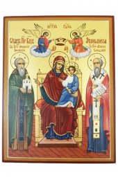 Икона Божья Матерь Экономисса (Домостроительница) писаная, арт ИР-209