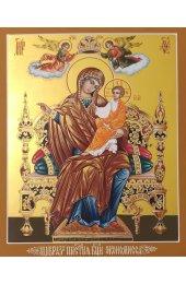 Икона Божья Матерь Экономисса (Домостроительница) писаная, арт ИР-210