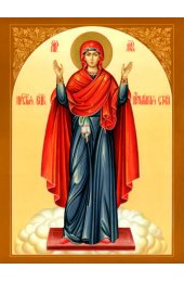 Икона Божьей Матери Нерушимая Стена писаная, арт ИР-0722