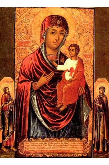 Икона Божья Матерь Виленская писаная, арт ИР-1475