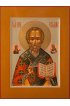 Икона Николай Чудотворец Святитель писаная, арт ИР-0013