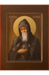 Икона Серафим Вырицкий писаная, арт ИР-0231