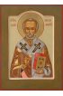 Икона Николай Чудотворец Мирликийский писаная, арт ИР-0376