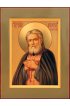 Икона Серафим Саровский писаная, арт ИР-0516