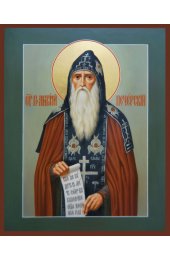 Икона Антоний Печерский Преподобный писаная, арт ИР-1368
