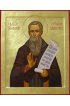 Икона Афанасий Сяндемский Преподобный писаная, арт ИР-1370