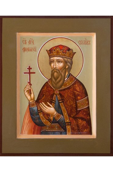 Икона Димитрий Скепсийский Мученик писаная, арт ИР-0081