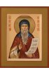 Икона Евфимий Солунский преподобный писаная, арт ИР-0133