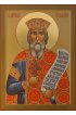 Икона Владимир Равноапостольный Князь писаная, арт ИР-0236