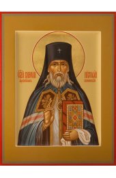 Икона Николай Японский писаная, арт ИР-0254